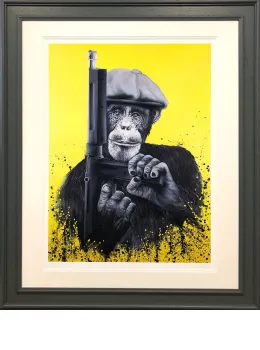 Peaky Primate - Framed