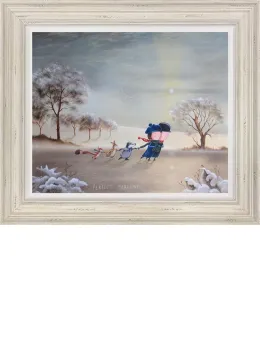 Perfect Harmony - White Framed
