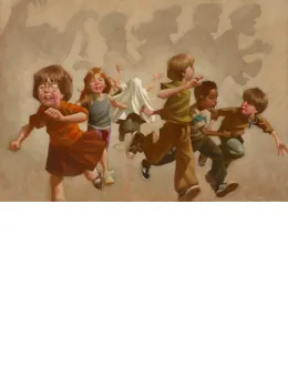 Pesky Kids - Canvas - With slip