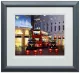 Piccadilly Night Adventure - Paper - Grey-Black Framed
