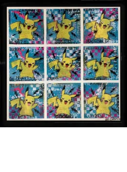 Pika Pika - Original - Black Framed