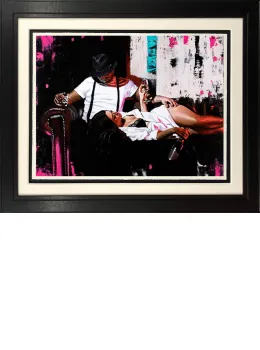 Pink Champagne - Framed