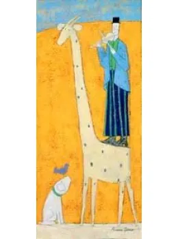 Playing To The Giraffe - Print only