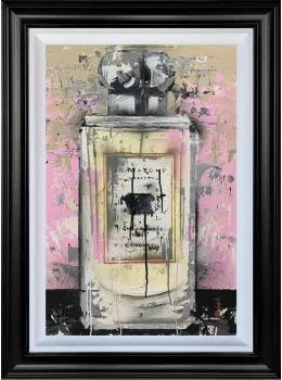 Pomegranate Noir - Original - Black Framed