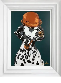 Pongo - Original - White Framed