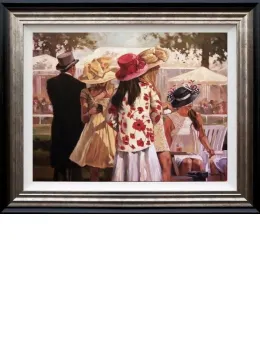 Poppies And Pimms - Framed