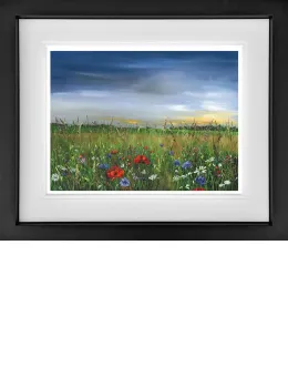 Poppy Dawn - Limited Edition - Black Framed