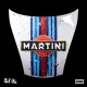 Porsche 911 Racing Martini - Front Hood - Bonnet - With Wall Fittings