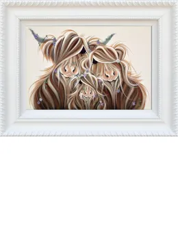 Precious McMoments - White Framed