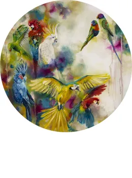 Pretty Polly (Parrots & Parakeets) - Large - Mounted