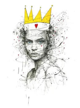 Queen Of Arts - Mounted