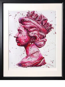 Queen Of Rock - Black Framed