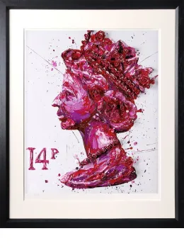 Queen Of Roses - Artist Proof Black Framed