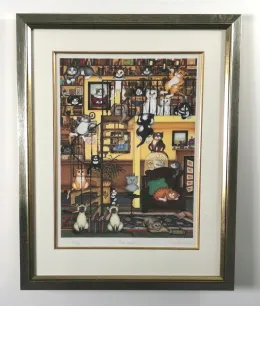 Quiet Please - Silver Framed