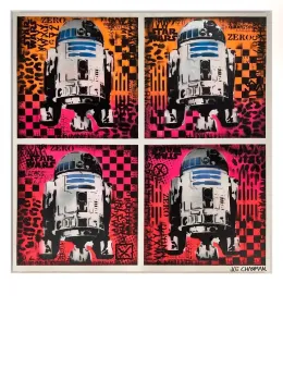 R2 - UV - Original - Cream Framed