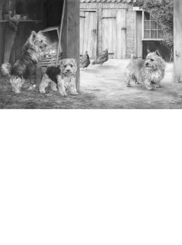 Rags, Tatters & Gentleman George - Print
