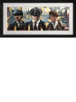 Rags To Riches - Original - Black Framed