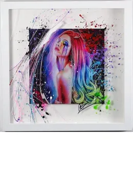 Rainbow Spirit - White Framed