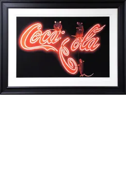 Rats Fixing Coca Cola - Framed