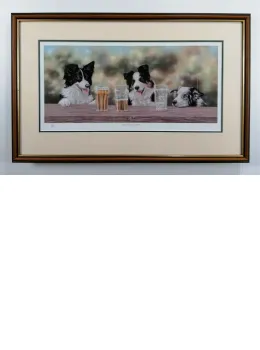Ready Willing And Unable - Brown Framed