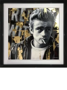 Rebel Without A Cause - Original - Black Framed