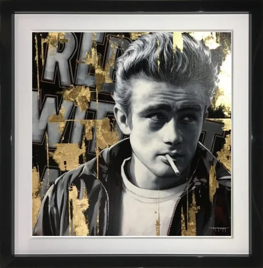 Rebel Without A Cause - Original - Black Framed Rebel Without A Cause - Original - Black Framed