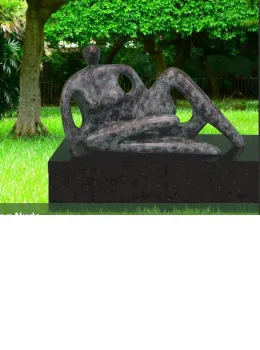 Reclining Nude - Monumental Edition - Bronze