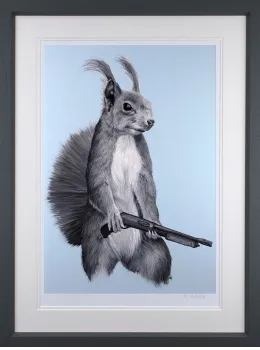 Red's Last Stand - Framed