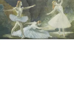 Rhythm Of The Ballet (Signed by SWRF 1948) - Mounted