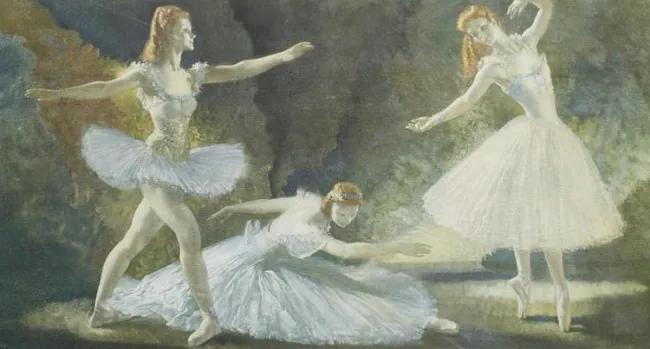 Rhythm Of The Ballet (Signed by SWRF 1948) - Mounted Rhythm Of The Ballet (Signed by SWRF 1948) - Mounted