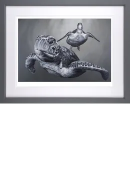 Riding The Current - Grey Framed