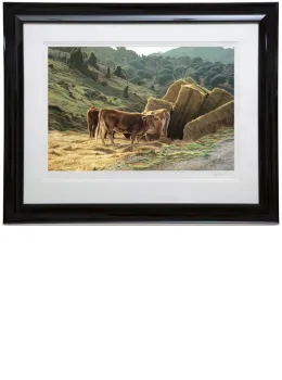 Road To Morella - Paper - Framed