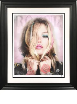 Rock Star Rogue (Colour) - Black Framed