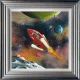 Rocket Sheep - Ewe-niverse Series - 3D High Gloss - Blue And Silver Framed