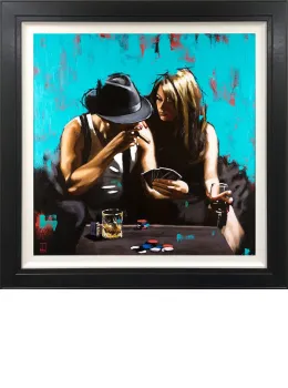 Royal Flush - Canvas Framed