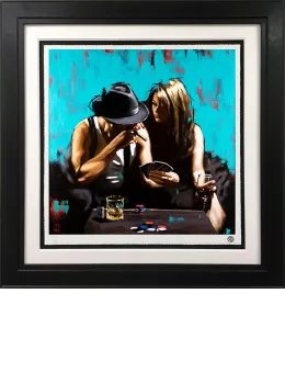 Royal Flush - Framed