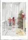 Santa On His Way - Sketch - Mounted
