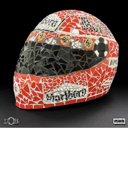 Schumacher Helmet - F1 Racing Helmet - Sculpture
