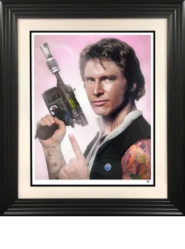 Scoundrel (Colour) - Black Framed