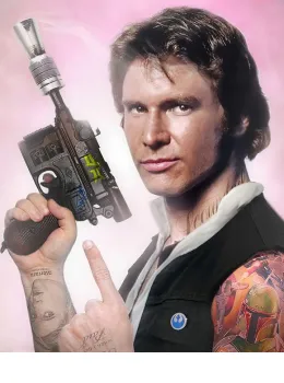 Scoundrel (Colour) - Mounted