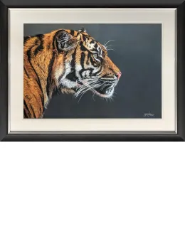 Searching - Black framed - Framed