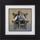 Self Made Man II - Gold Metallic - Black Framed