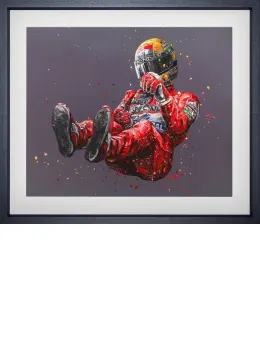 Senna Bronze - Picture - Black Framed