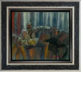 Short Story - Original - Black Framed