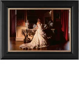 Silent Whispers Of Love - Black Framed