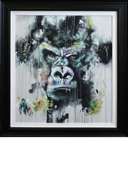 Silverback - Canvas - Framed