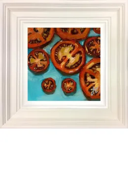 Slice - Original - White Framed