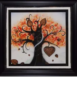 Autumn Love Energy - Framed