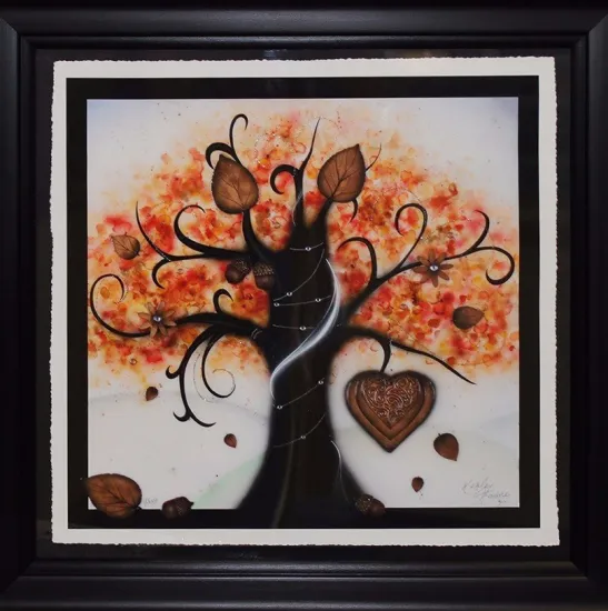 Autumn Love Energy - Framed