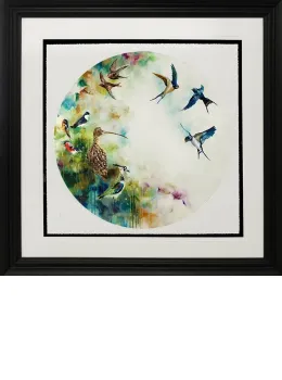 Solstice (Swifts) - Small - Framed